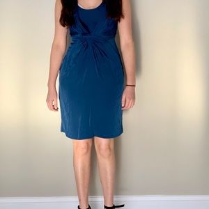 Catherine Malandrino Indigo Blue cocktail dress